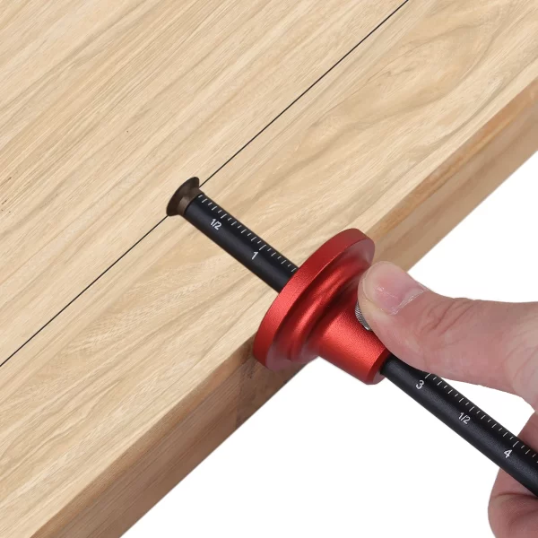 Woodworking European Style Scriber Metric/Inch Scale Blade Scribing Tools - Image 4