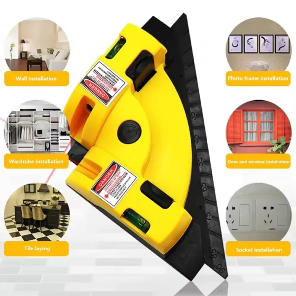 90 Degree Triangle Laser Level Tile Laying Tool - Image 12