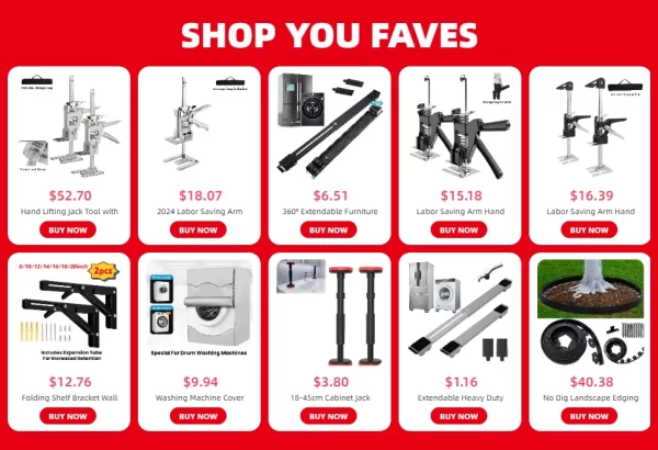 15 In Labor Saving Height Adjuster Elevator Tool - Image 9