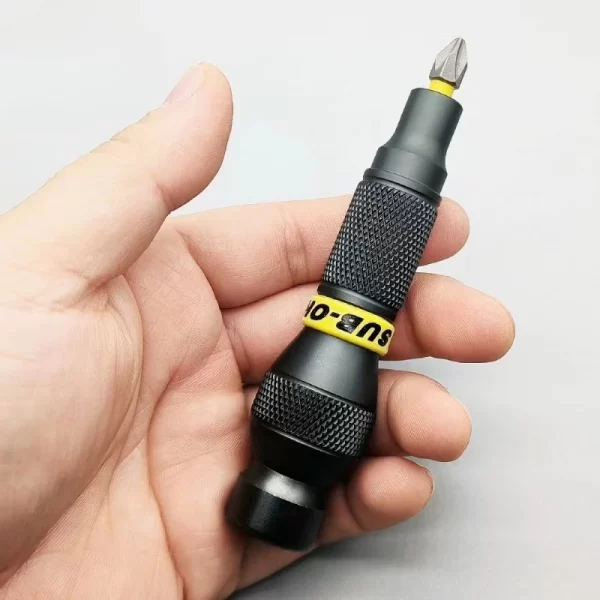 Professional Precision Screwdrivers Edc Torque Precise Ratchet Aluminum Handle Mini Electrician Tool Repair Kit Screw Driver Set - Image 15