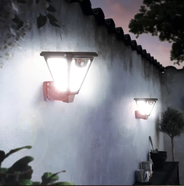 5000K Solar Pathway Garden Decor Lights Outdoor With Motion Sensor IP65 Waterproof - Image 24