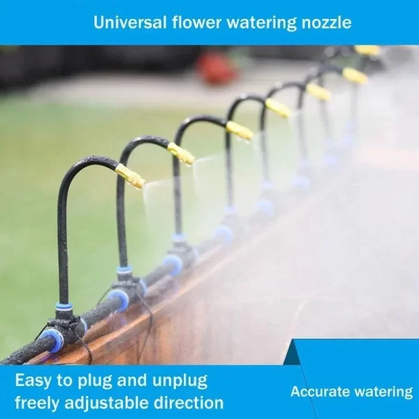 5-20M Universal Automatic Irrigation Sprinkler Kit Rotating Copper Nozzle Sprinkler Watering Kits - Image 13