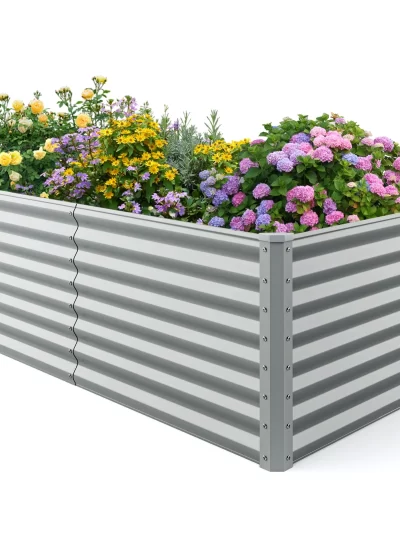 Raised Garden Bed Large Metal Planter Box Kit