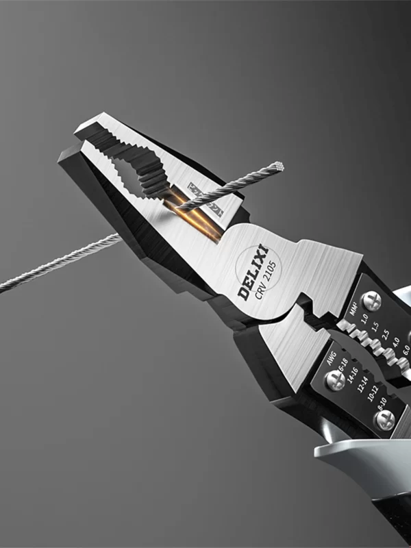 Multifunctional Universal Diagonal Pliers Needle Nose  Wire Cutters Electrician - Image 14