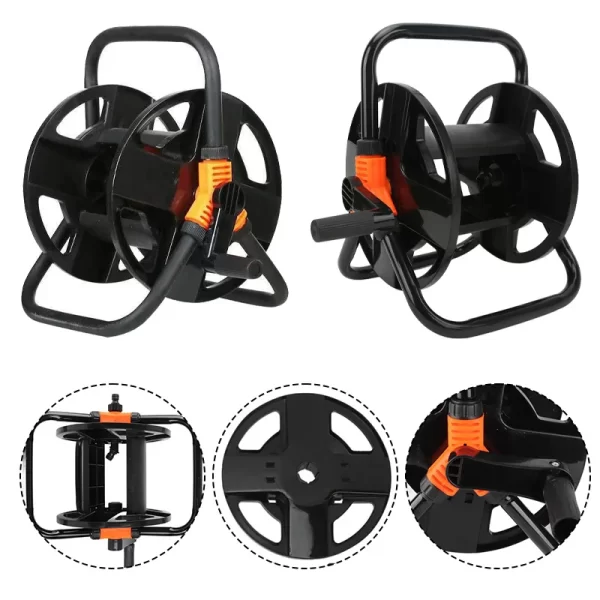 Hose Reel Set Pipe Reel Water Pipe Storage Rack - Image 11