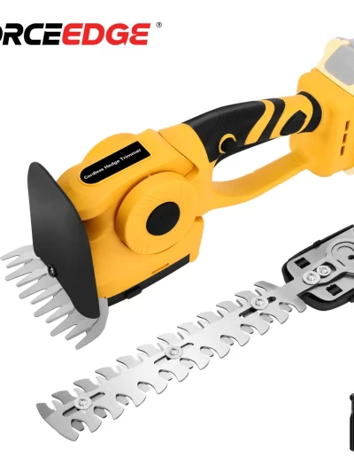 2 in 1 Cordless Electric Handheld Hedge Trimmer Hedge Trimmer for Dewalt 20V Battery