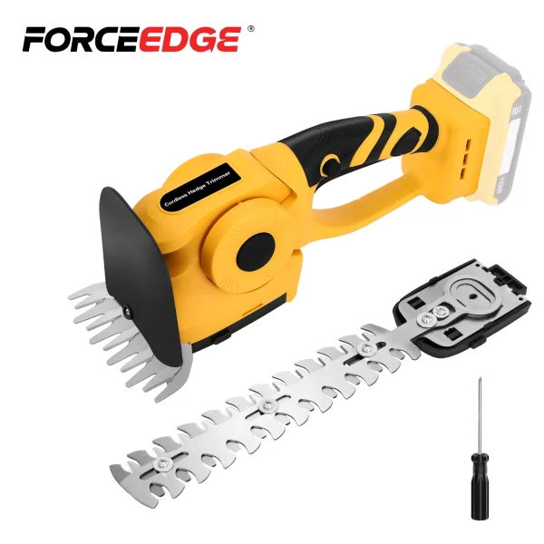 2 in 1 Cordless Electric Handheld Hedge Trimmer Hedge Trimmer for Dewalt 20V Battery