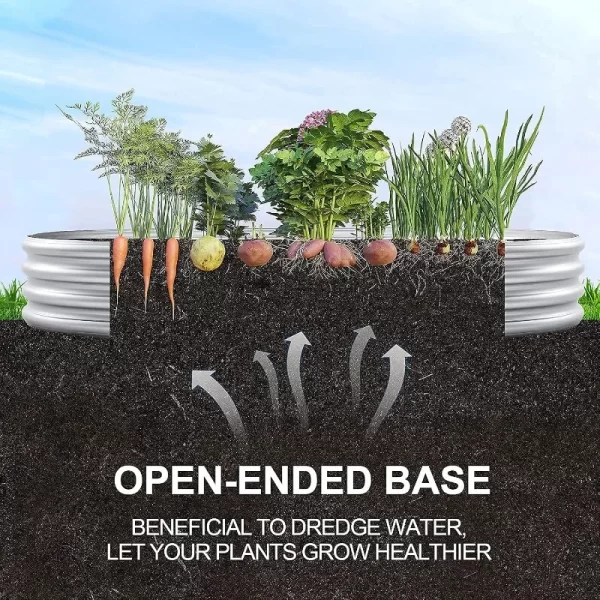 Galvanized Raised Garden Bed - Image 3