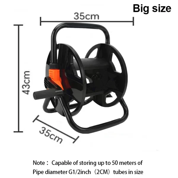 Hose Reel Set Pipe Reel Water Pipe Storage Rack - Image 8