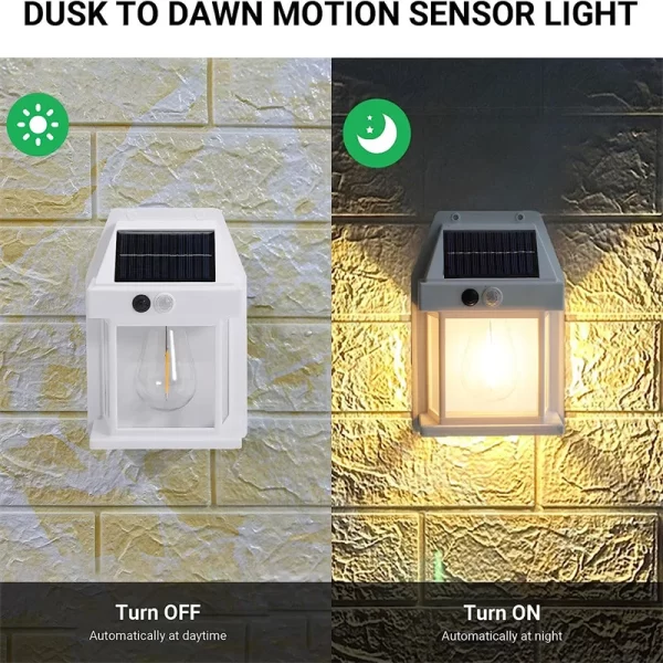 Solar Wall Lights Wireless Motion Sensor Security Lamps Dusk to Dawn 1~8PCS - Image 3