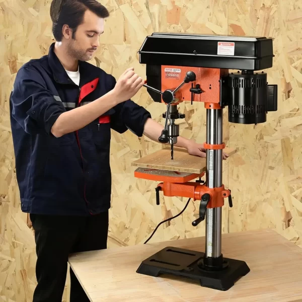 12 in Benchtop Drill Press, 5 Amp 120V, - Image 8