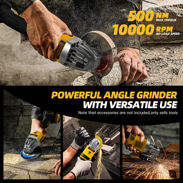 Dewalt DCG414 Angle Grinder Polishing Cutting Tools 20V - Image 2