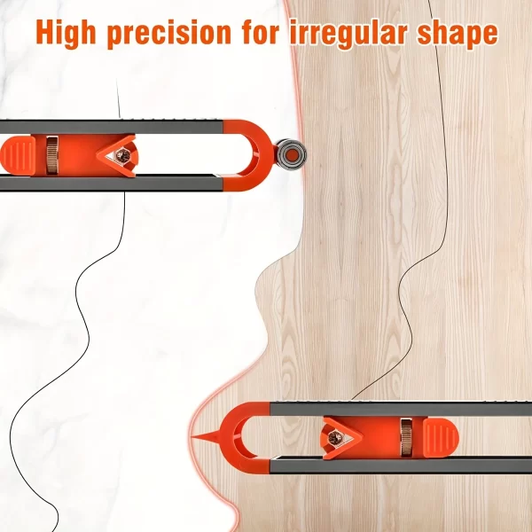 Contour Gauge Scribe Tool, Precise Profile Duplicator - Image 13