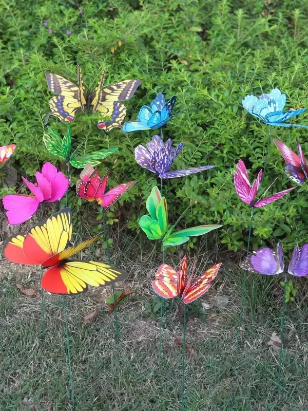 5-50Pcs Waterproof Butterfly - Image 5