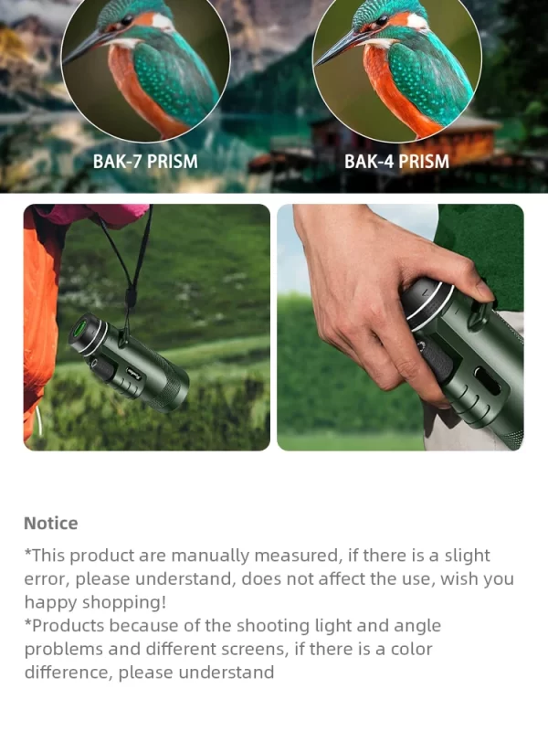 Portable Zoom HD 5000M Telescope Folding Long Distance Mini Powerful Telescope - Image 21