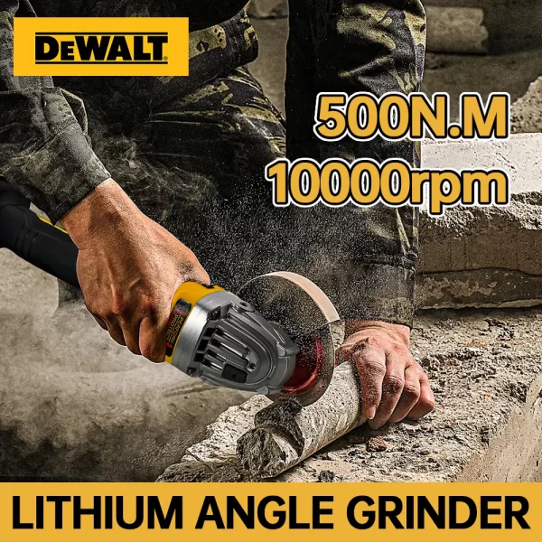 Dewalt DCG414 Angle Grinder Polishing Cutting Tools 20V - Image 3