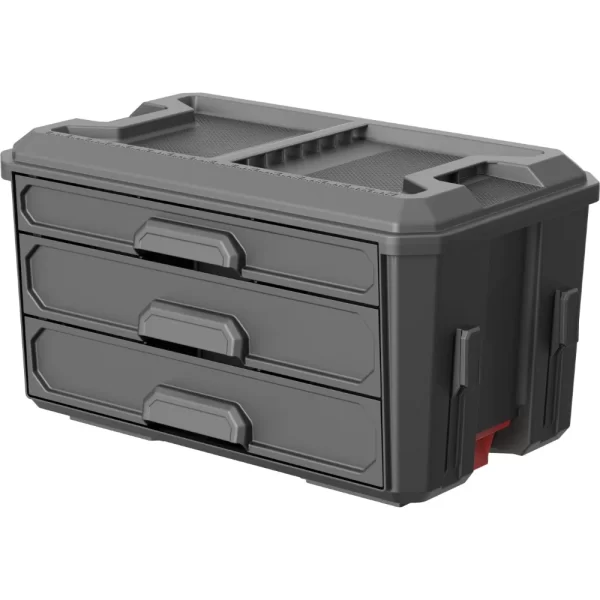 Hyper Stack 3 Drawer Tool Storage Box