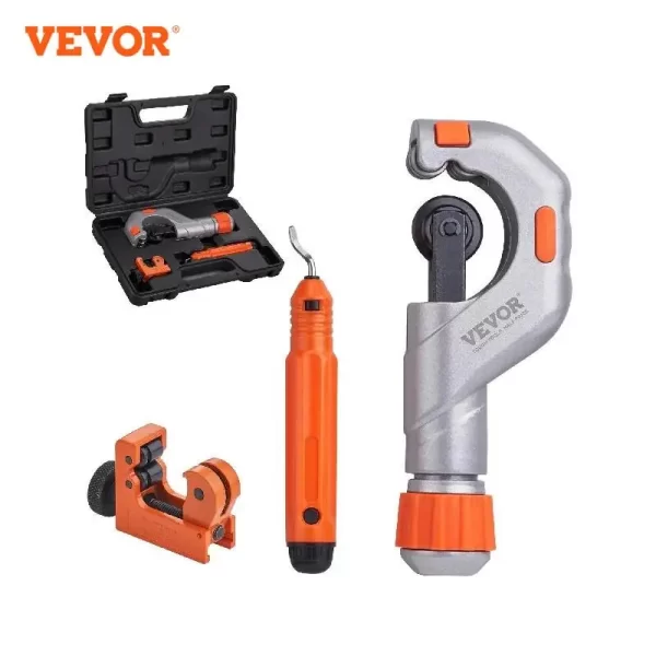 VEVOR 3PCS Tubing Cutter Mini Tube Cutter Deburring  Duty Pipe Cutter