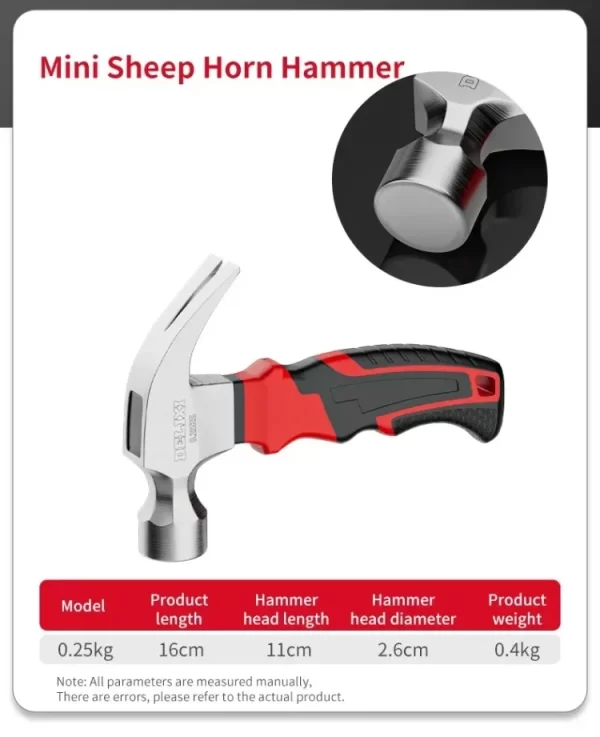 Claw Hammer Mini Integrated Nail Hammer - Image 21