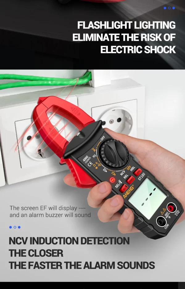 ANENG ST180 AC Current Clamp Meter - Image 17