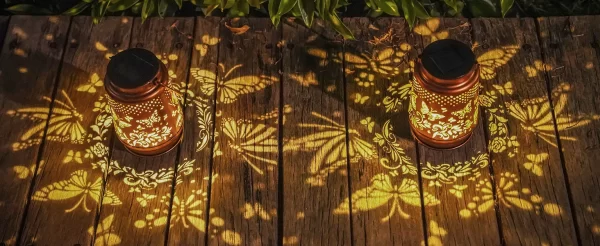 Solar Lanterns Outdoor Waterproof Butterfly - Image 14