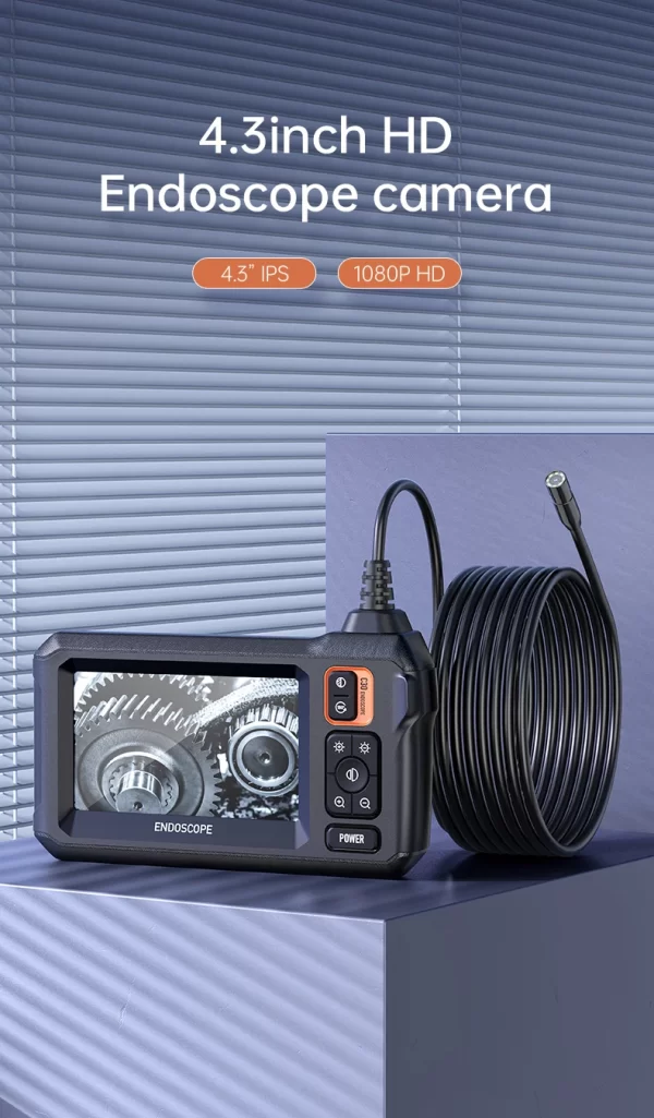 Industrial Endoscope Camera 8mm HD1080P 4.3inch IPS Screen - Image 10