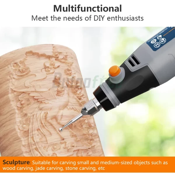 35W USB Cordless Rotary Tool Dremel DIY Mini Drill Engraving Pen - Image 13