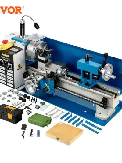 VEVOR Mini Metal Lathe Machine 7"x14"