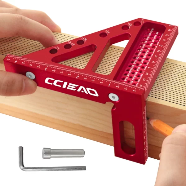 Imperial 3D Multi-Angle Measuring Ruler, 45/90 Degree - Image 4
