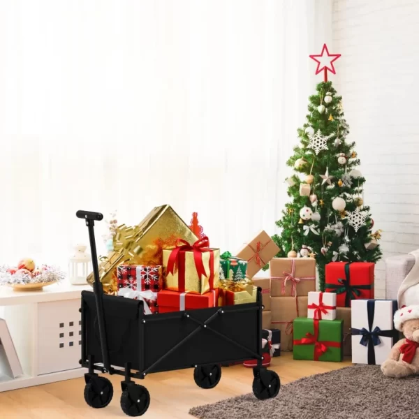 4-Wheel Foldable Garden Handcart - Image 2