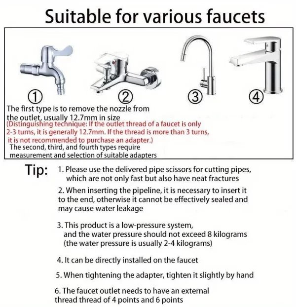 5-20M Universal Automatic Irrigation Sprinkler Kit Rotating Copper Nozzle Sprinkler Watering Kits - Image 20