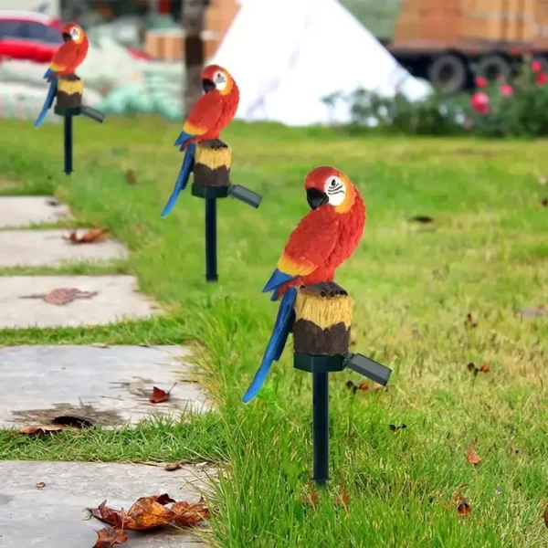 Solar Lamp Owl /ParrotAnimal Solar Garden Lights - Image 6