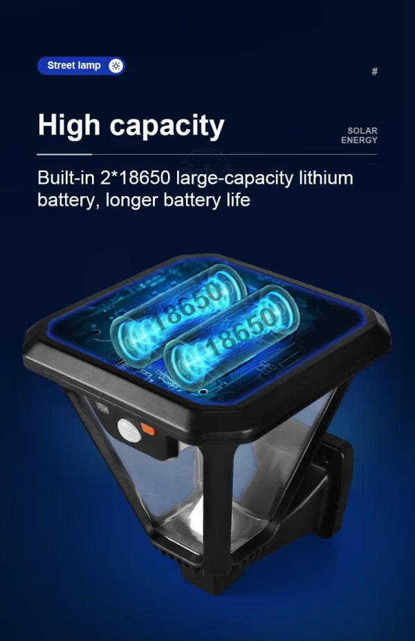 5000K Solar Pathway Garden Decor Lights Outdoor With Motion Sensor IP65 Waterproof - Image 18