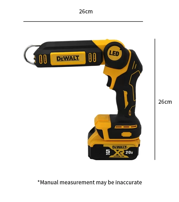 Dewalt 20V 90 Degree Folding LED Work Light - Image 18