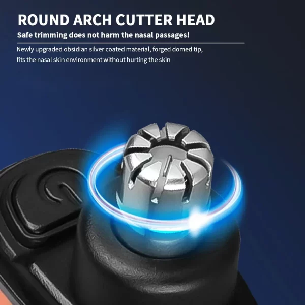 2 In 1 Electric Portable Ear And Nose Hair Trimmer Clipper - Image 4