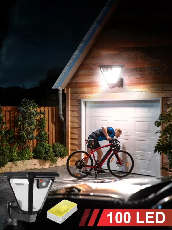 5000K Solar Pathway Garden Decor Lights Outdoor With Motion Sensor IP65 Waterproof - Image 9