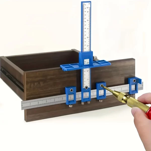 Adjustable Cabinet Hardware Jig Tool - Alignment & Positioning - Image 5