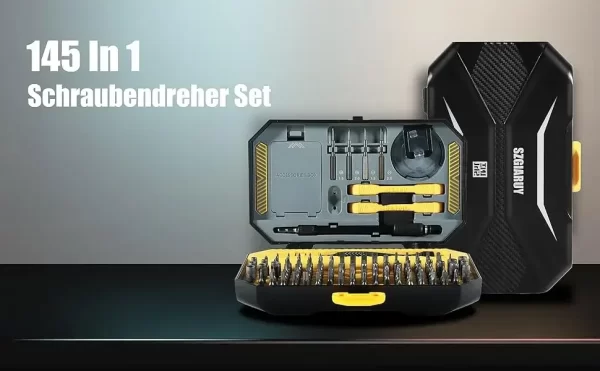 JAKEMY JM-8183 145 In 1 Precision Screwdriver Set Hex Phillips Magnetic - Image 9