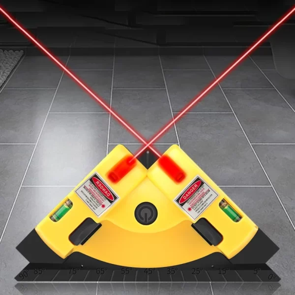 90 Degree Triangle Laser Level Tile Laying Tool - Image 4