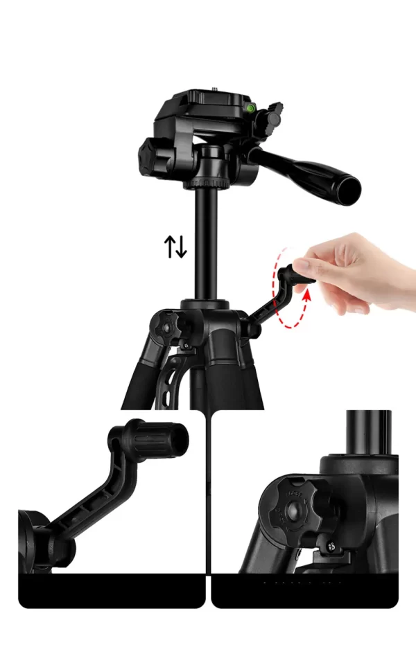 Portable Lightweight Tripod & Laser Levels Accressios With Carrying Bag and 1/4 Inch Thread - Image 15