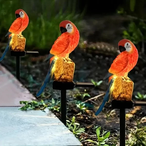 Solar Lamp Owl /ParrotAnimal Solar Garden Lights - Image 5