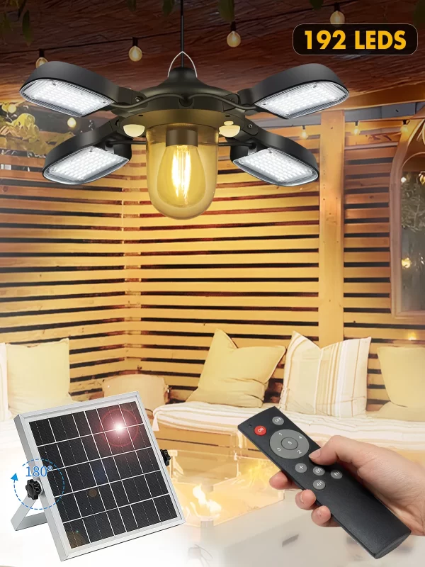 192led Solar Powered Barn Light Solar Shed Light - Image 8