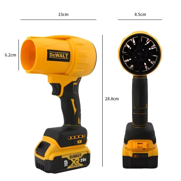 DEWALT Cordless Air Blower Brushless Turbo Fan 20V Battery - Image 6