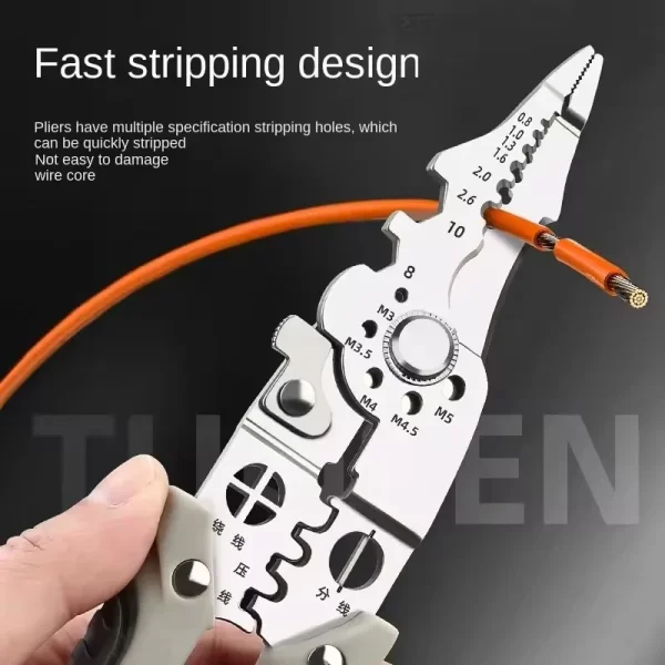 Multi Functional Electrician Pliers For Wire Splitting - Image 4