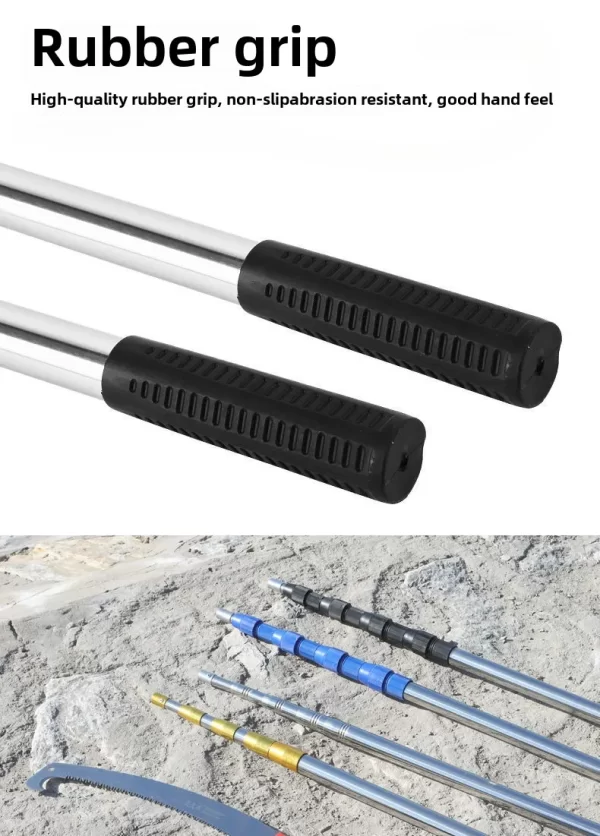 Multifunctional Stainless Steel Saw Strong Durable Garden Fruit Tree Telescopic Pole - Image 20