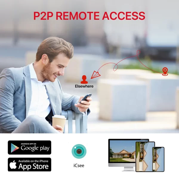4K 8MP HD Wifi PTZ Camera Outdoor 4MP - Image 22