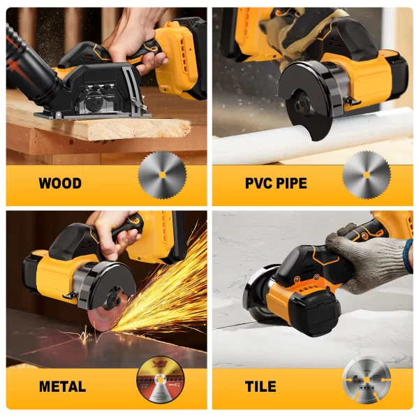 3 Inch Cordless Angle Grinder Dewalt 20V Battery - Image 5