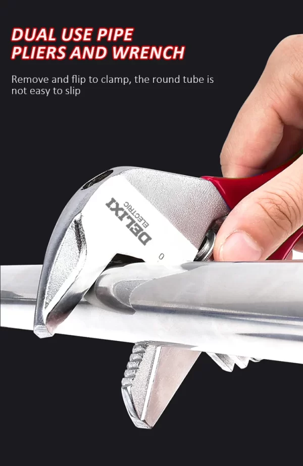 DELIXI ELECTRIC Short Handle Wrenchl Adjustable Bathroom Wrench - Image 15
