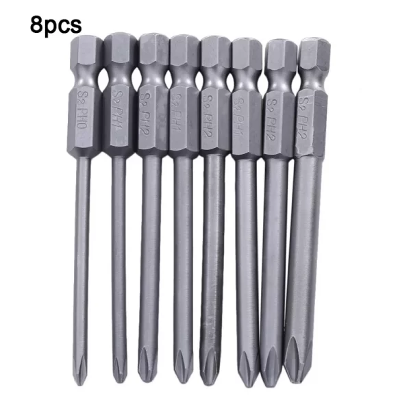50pcs 75mm Extra Long Reach Bit Set Security Screwdriver Bits Torx Star Hex Bit - Image 10