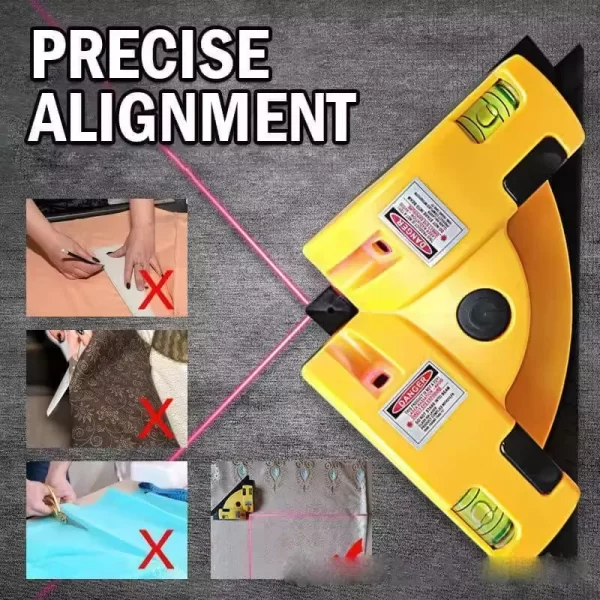 90 Degree Triangle Laser Level Tile Laying Tool - Image 16